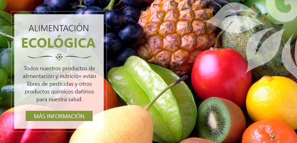 Alimentos 100% libres de pesticidas y otros productos químicos