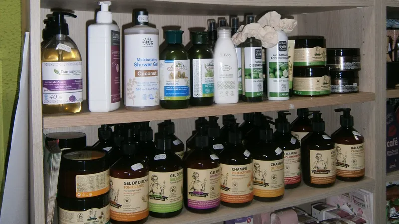 Productos de cosmética natural
