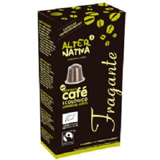 Producto CÁPSULAS DE CAFÉ FRAGANTE BIO