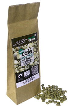 Producto CAFE VERDE EN GRANO BIO