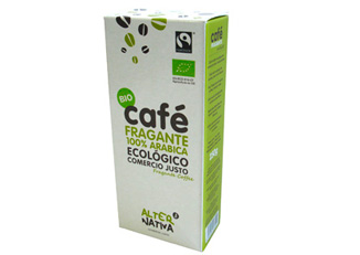 cafe fragante 100% arabica ecológico